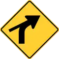 W1-10cRIntersection in curve (right)