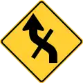 W1-10eLIntersection in curve (left)