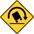 W1-13RTruck rollover warning (right)