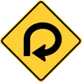 W1-15R270 degree loop curve (right)