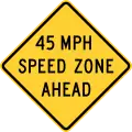 W3-5ASpeed zone ahead