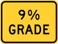 W7-3PX% grade ahead