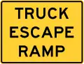 W7-4cTruck escape ramp