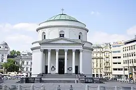 St. Alexander's Church, Warsaw by Piotr Aigner, (1818–25)