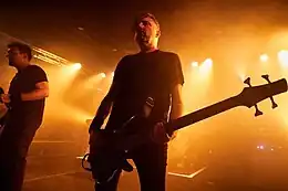 Pitchshifter performing in 2018