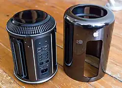 Mac Pro 2nd generation (Cylinder), launched December 19, 2013