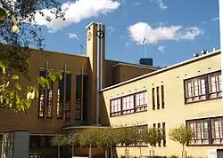 Art Deco architecture at Mac.Robertson Girls' High School