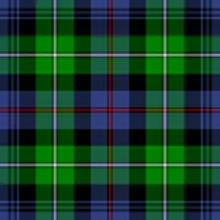 RMC Pipes and Drums and Highland dancers wear the Mackenzie (and Seaforth Highlander) tartan.