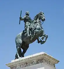 Pietro Tacca: Monument to Philip IV of Spain (1634–1640)