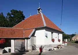 The town hall in Magny-Châtelard