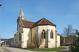 The church in Magny-Lambert