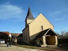 The church in Magny-lès-Villers