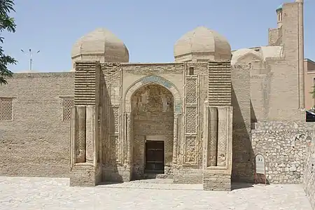 South entrance, 12th century.