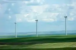 Wind farm west of Magrath.