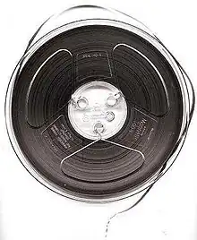 Magnetic tape.