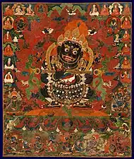 Mahakala "Protector of the Tent", Central Tibet, circa 1500.