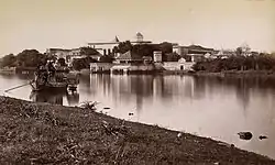 The Govindgarh palace of the Maharaja of Rewa, 1882