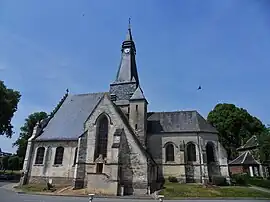 The church in Mailly-Maillet