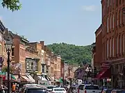 Looking east on Main Street.