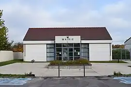 The town hall in Rouilly-Saint-Loup