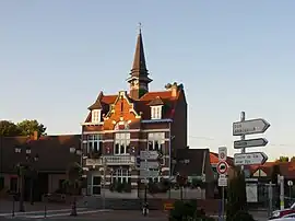 The town hall in Sainghin-en-Weppes