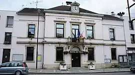 The town hall in Neuves-Maisons