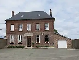 The town hall in Amfreville-les-Champs