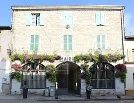 The town hall in Cousance