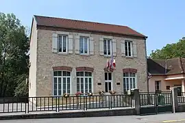 The town hall in Pagnoz