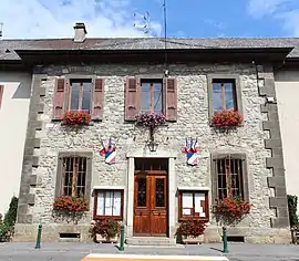 The town hall of Pers-Jussy