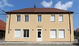 The town hall in Saizenay