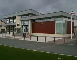 The town hall in Arbouans