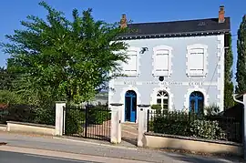 The town hall in Ceaulmont