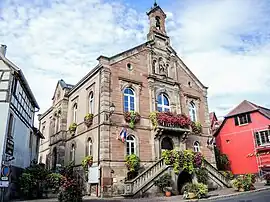 The town hall in Heiligenstein