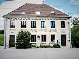 The town hall in Petite-Chaux