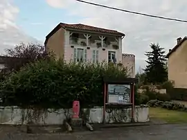 The town hall in Soueich