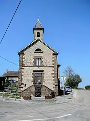 The town hall in Villargent