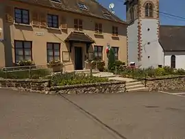 The town hall in Vœllerdingen