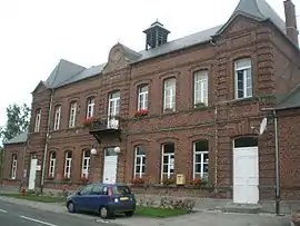 The town hall in Haut-Lieu