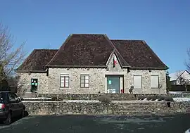 The town hall of Le Chalard