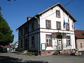 The town hall in Rosenau