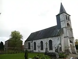 The church in Maison-Roland