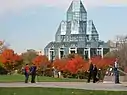 Since 1988, the north end of Major's Hill has been framed by the new National Gallery of Canada building.