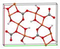 Unit cell of malachite