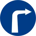 Turn right ahead