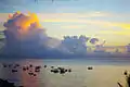 Boats at sunset in Malindi