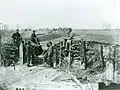 A group of men near Manassas Railroad Junction in 1862