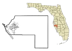 Manhattan is located in Manatee County