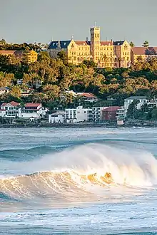 Manly Beach and big surf