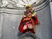 Manneken Pis in Diablada (Bolivia) (786th costume, 3 March 2007)